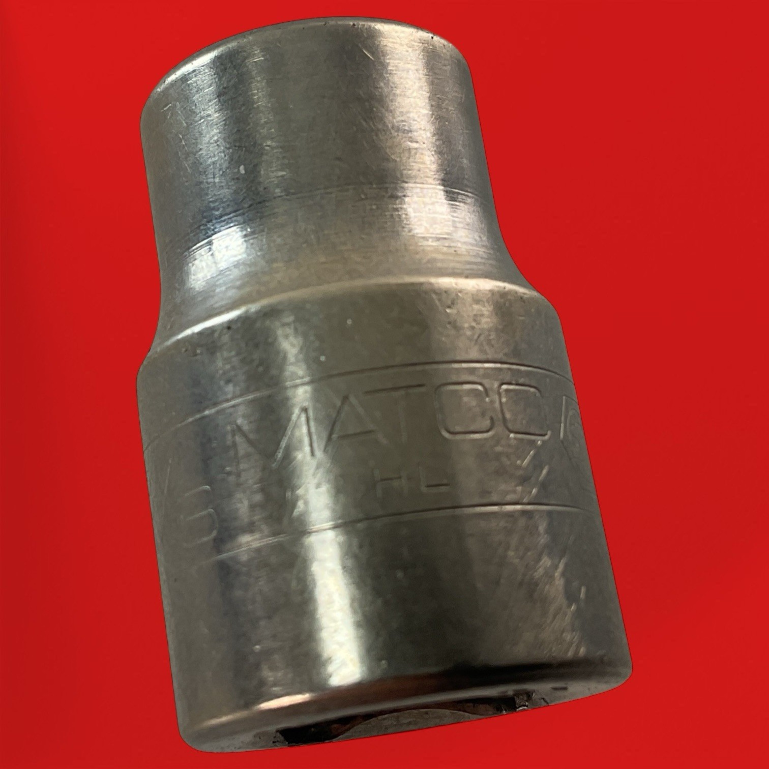 Matco Tools B122 3/8″ Chrome Socket 3/8″ Drive 12 Pt SAE Mechanic Tool USA Made