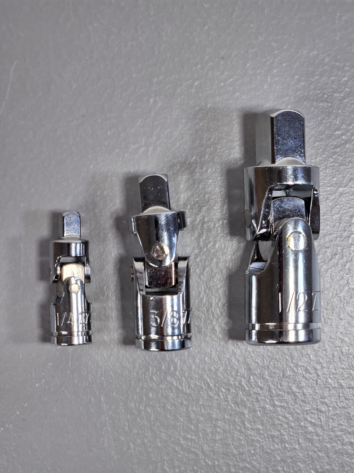 TEQ Swivels 1/2, 3/8, 1/4 & 3 Extensions 10in, 6in, 3in LOT