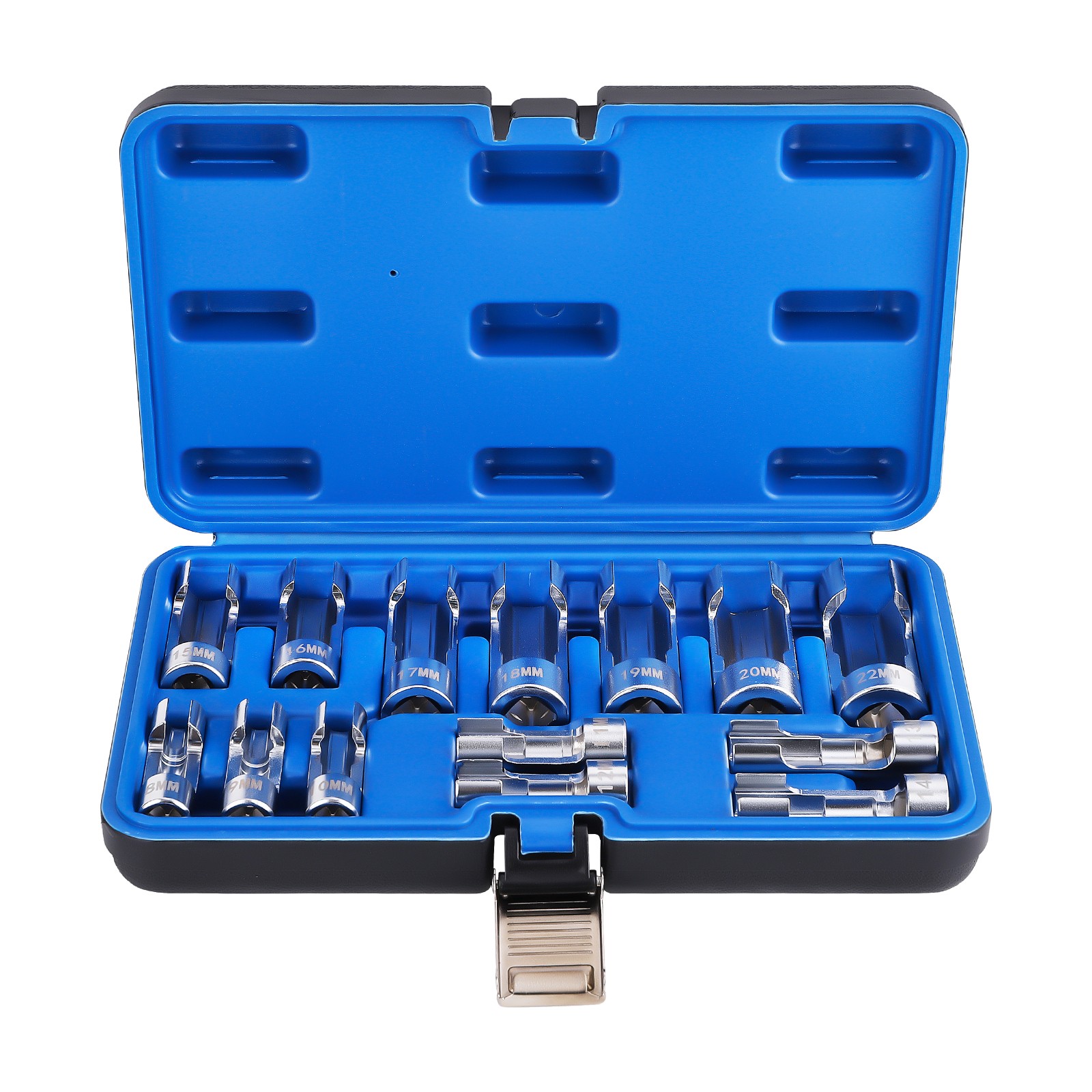8-22mm 3/8in 1/2in Diesel Injector Fuel Line Socket Wrench Set Nut Socket