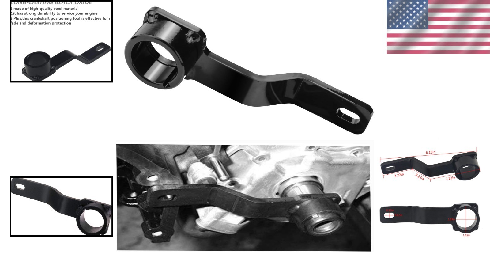 Essential Crankshaft Tool for Ford – Locks in Place for Safe Timing Adjustments