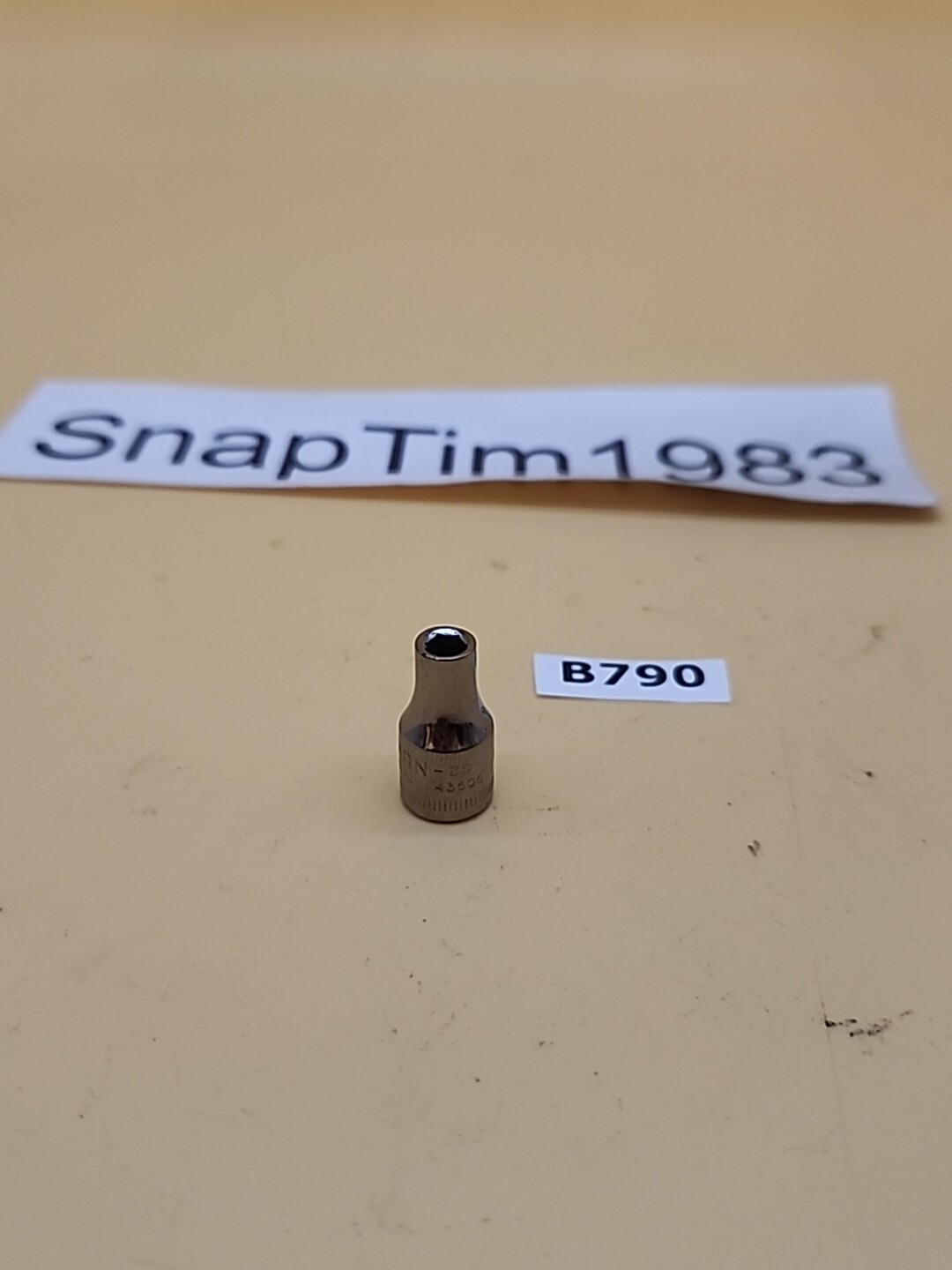 Craftsman 1/4″ Drive 4MM 6 Point Shallow Socket Metric G2 43505 USA