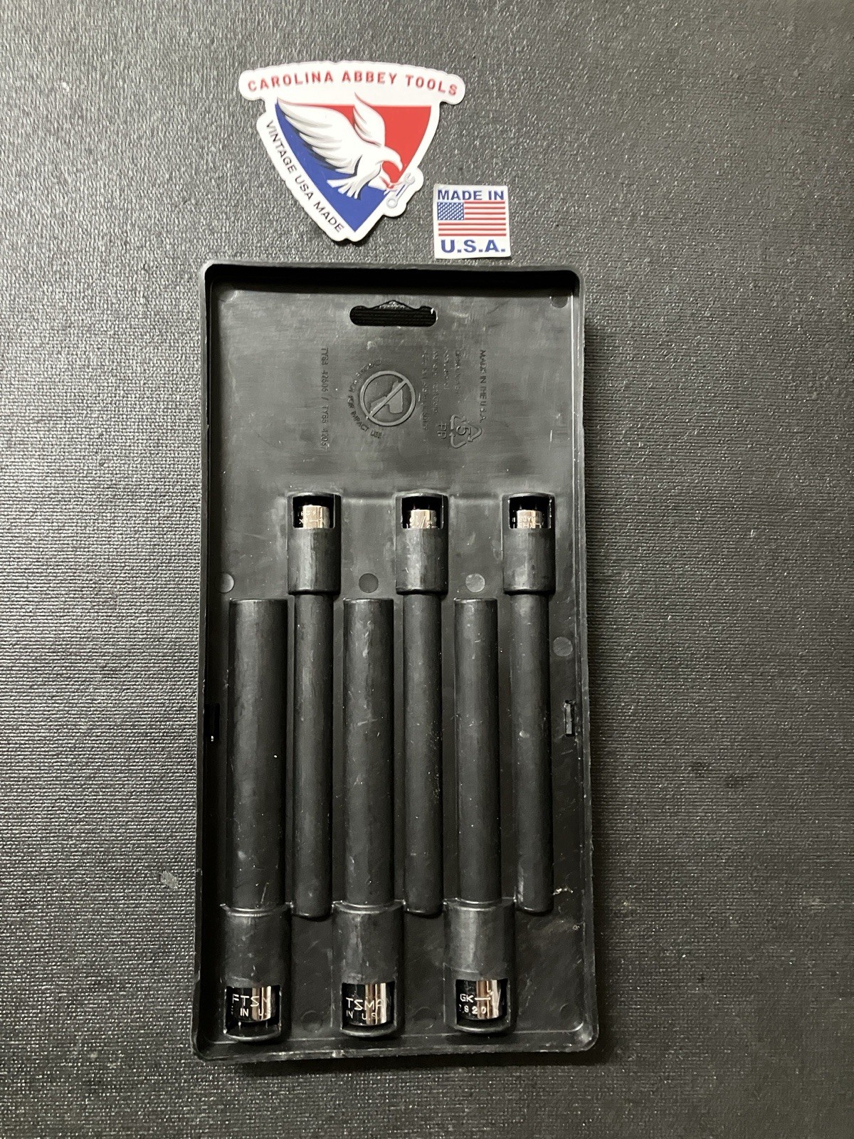 NOS Vintage Craftsman 6Pc SAE Ball End Hex Bit Socket Set Rare 42606 USA
