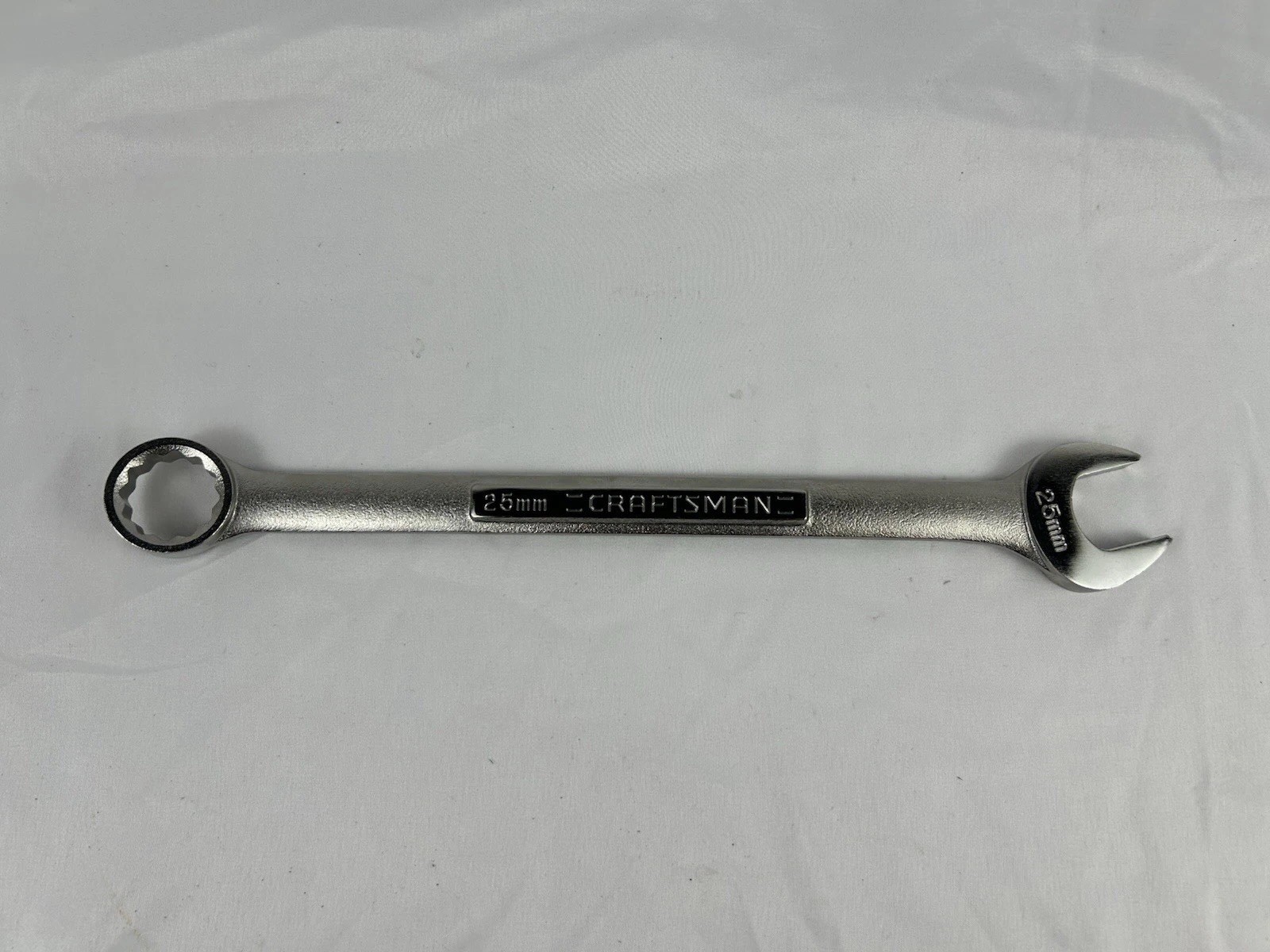 NOS Craftsman Metric MM Combination Wrench, USA 12pt, 25mm – Part # 42931