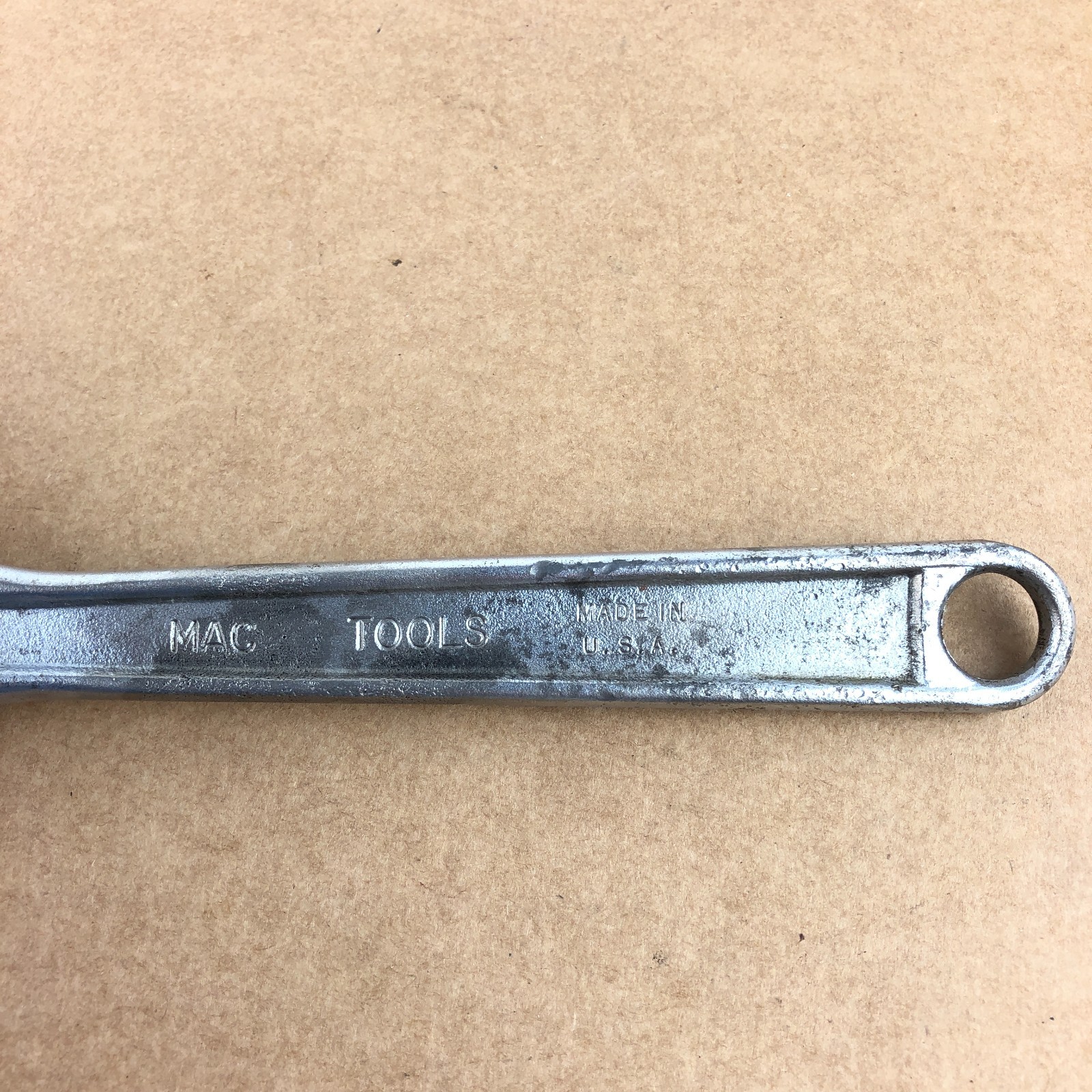 Vintage Mac Tools USA Adjustable Wrench 10 Inch AJ-10C 87