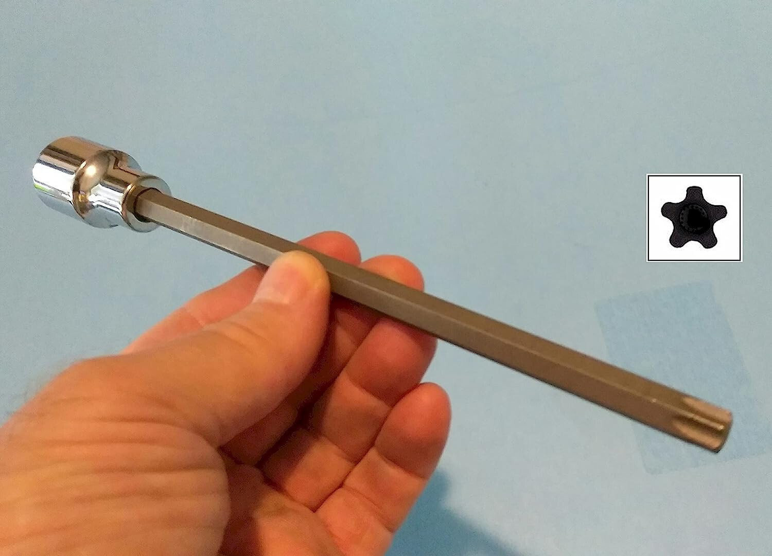 Torx Tool Size T10 overall 8 Inches Long