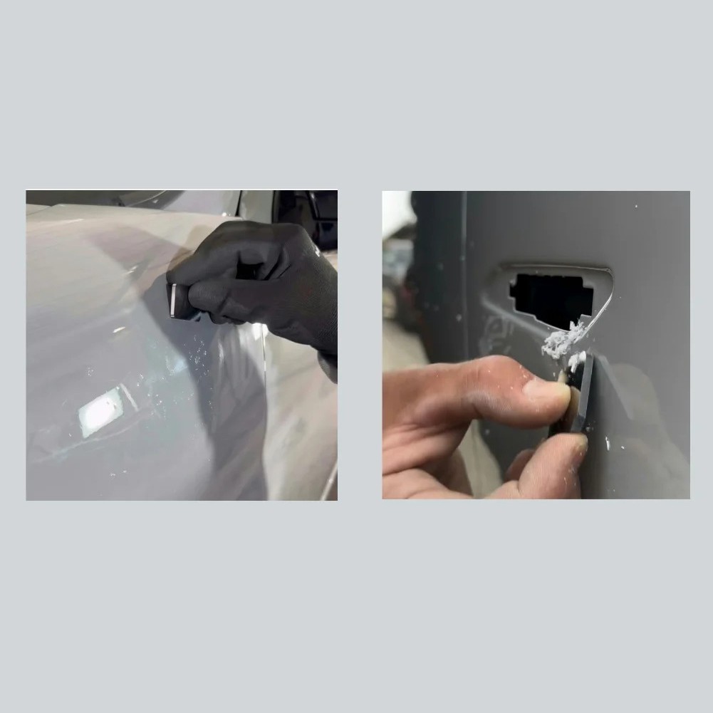 Car Auto Scratch Repair Tool Steel Scraper for Vehicle Paint Touch Ups