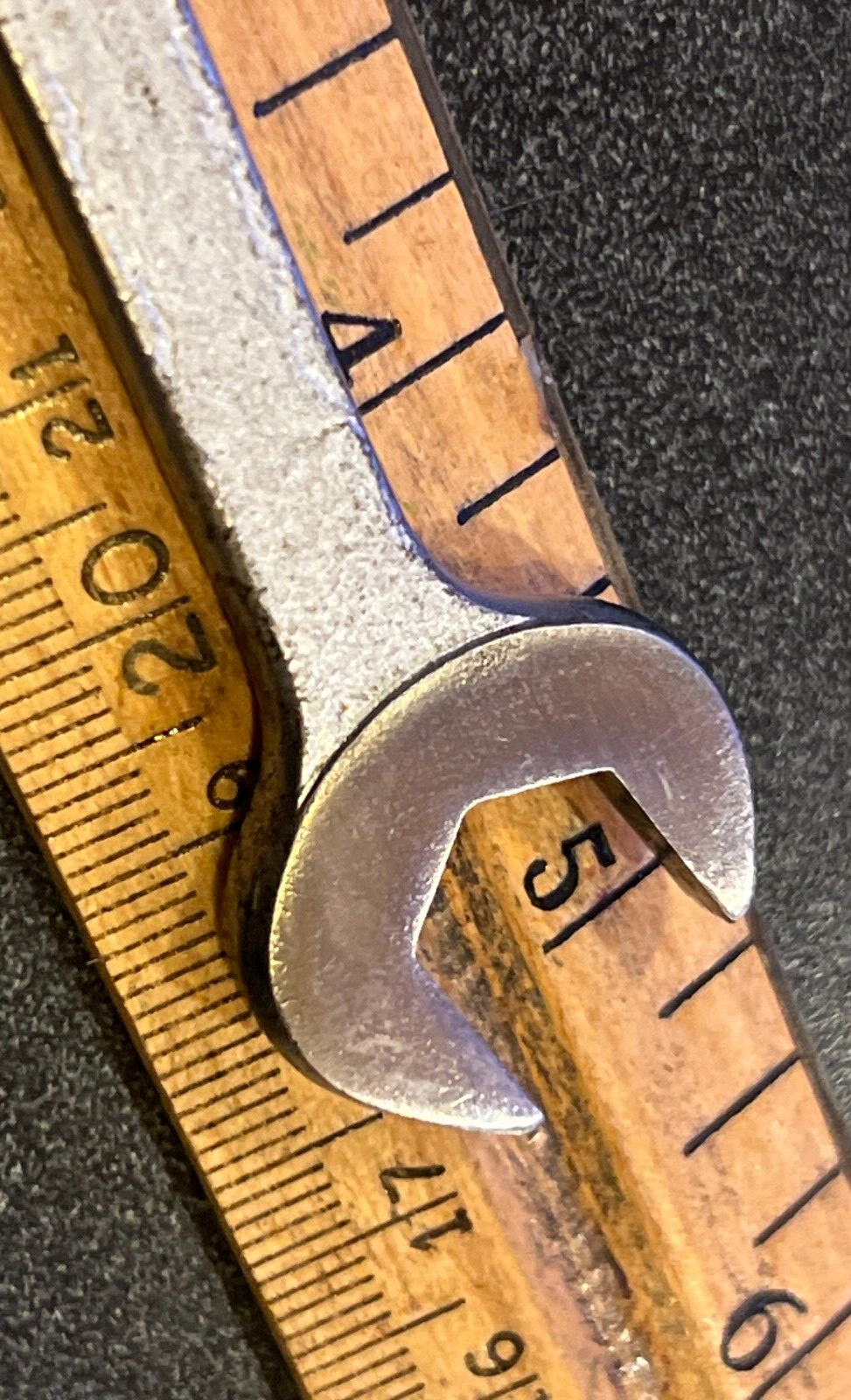 Vintage Vanadium Tool CO. Combination Wrench 7/16″ SAE C-7 6 Point