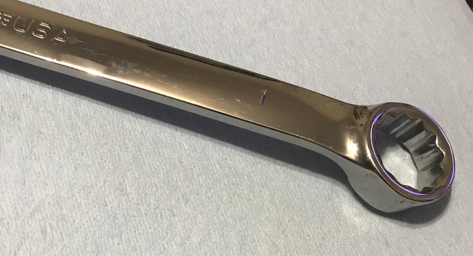 Armstrong 1” Combination Wrench 25-232 14” Long Pattern 12Pt Chrome USA