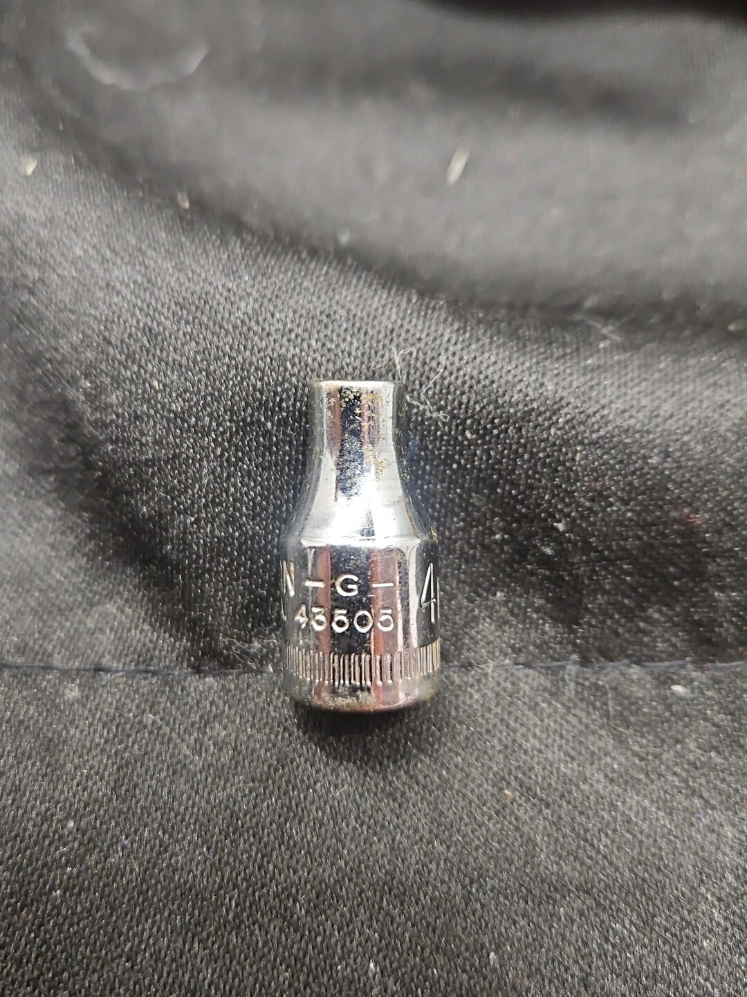Craftsman USA 4mm 6 Point 1/4″ Drive Shallow Socket 43505 G Replacement GUC