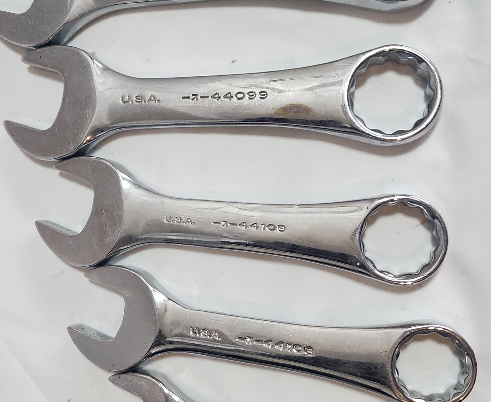 Craftsman 11-Piece SAE Stubby Combination -K- Series Wrench Set Polished Finish