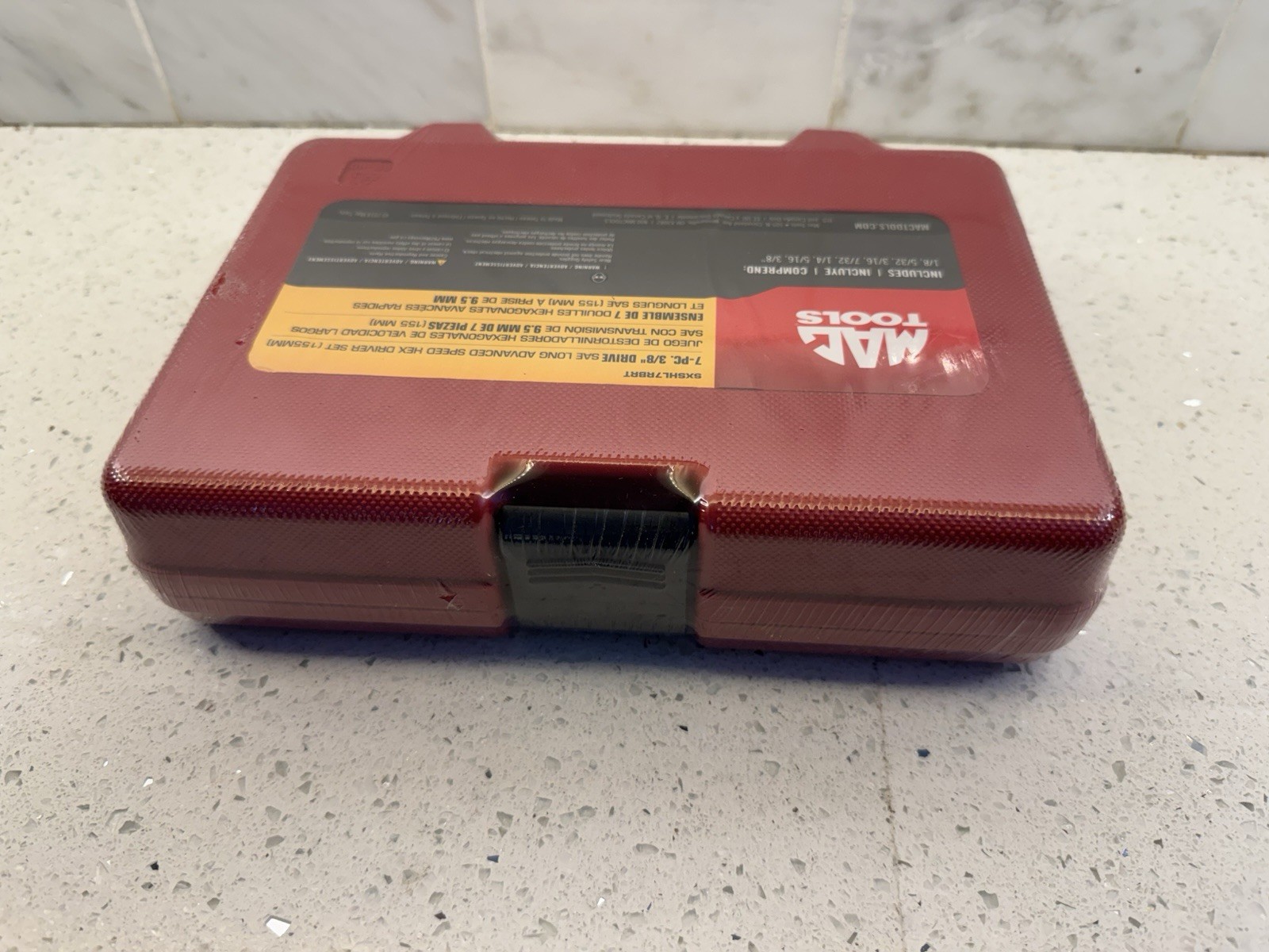 MAC Tools RBRT SAE Long Advanced Speed Ball Hex Driver Set SXSHL7RBRT NEW SEALED