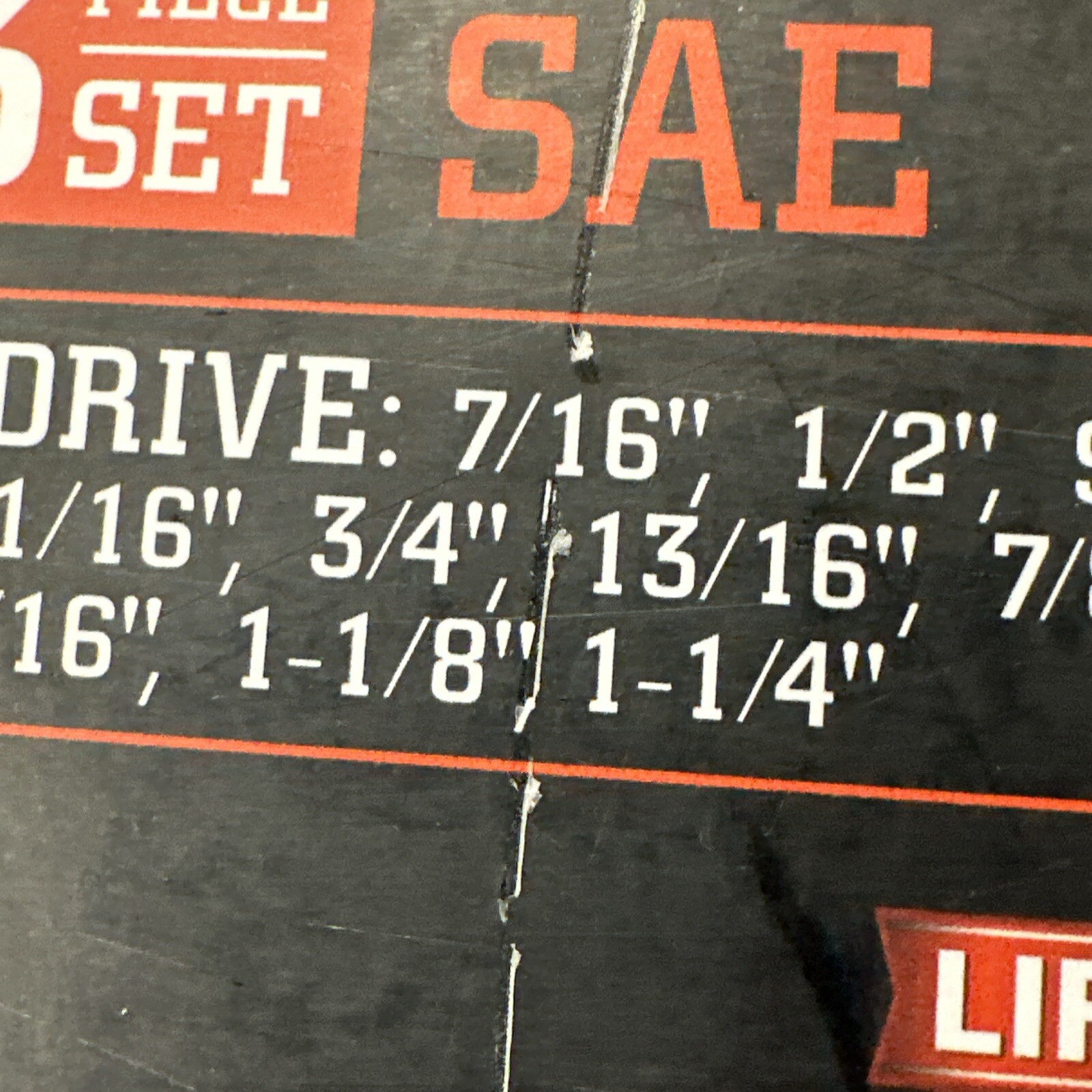 ICON Professional Standard Impact 13 Piece Socket 1/2 Drive Set SAE 13SS-13 New