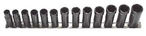 Turbosocket Tscd3813B 13 Piece 3/8″ Drive Deep Turbo Socket Sae/ Metric Set