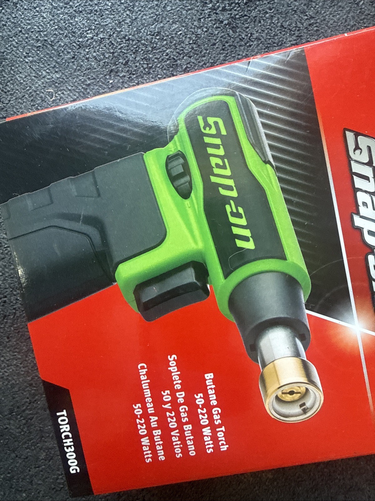 For Snap-on Tools Ireland NEW GREEN 50-220 Watts Butane Gas Torch TORCH300G