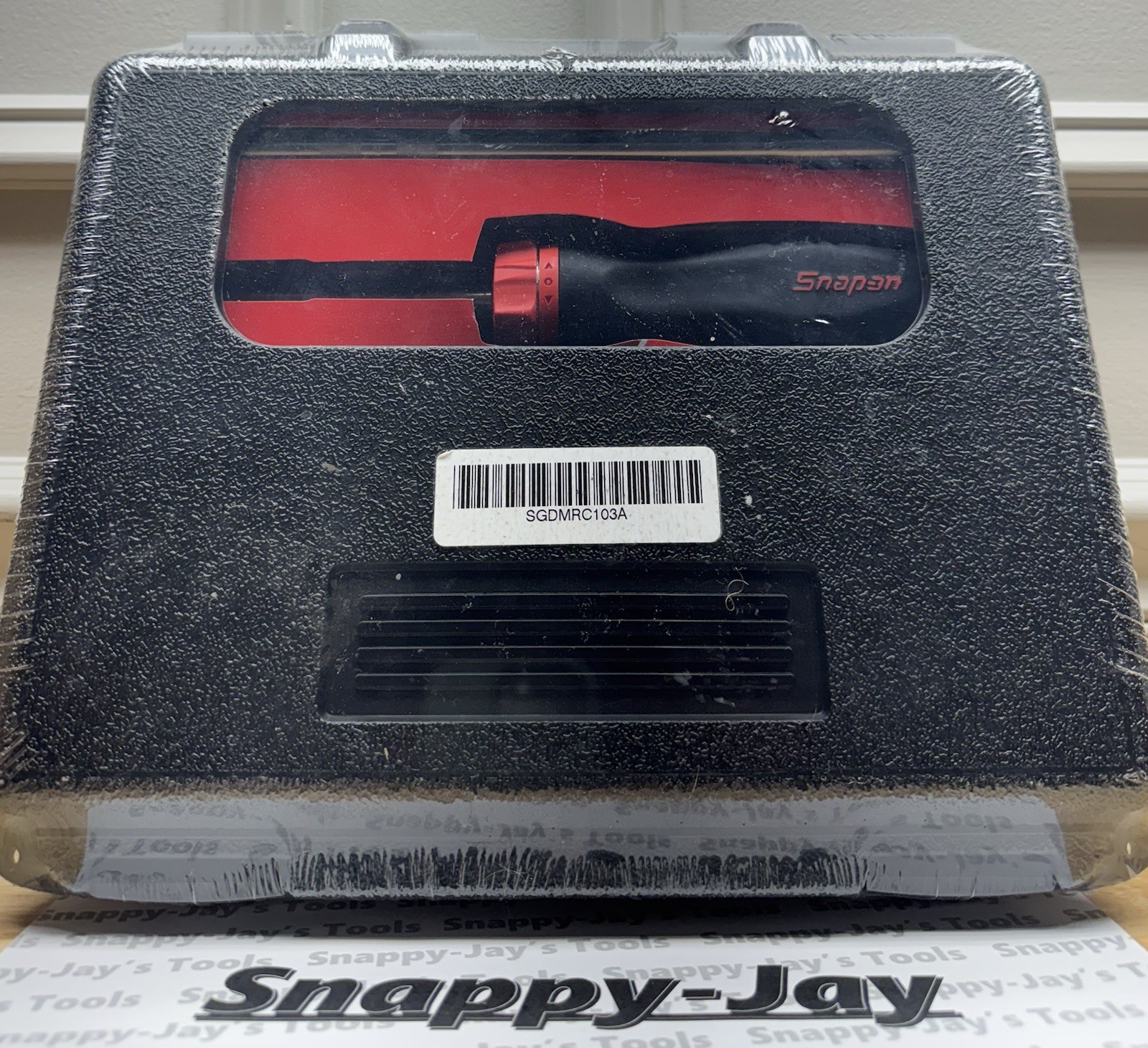 Snap-on Tools USA NEW RED 8pc Ratcheting Soft Grip Screwdriver Set SGDMRC103A