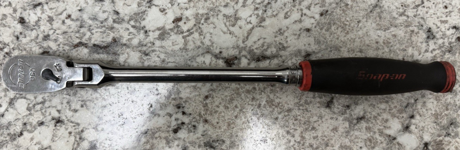 SNAP ON FHLF80A – 3/8 DRIVE CUSHION GRIP FLEX HEAD RATCHET