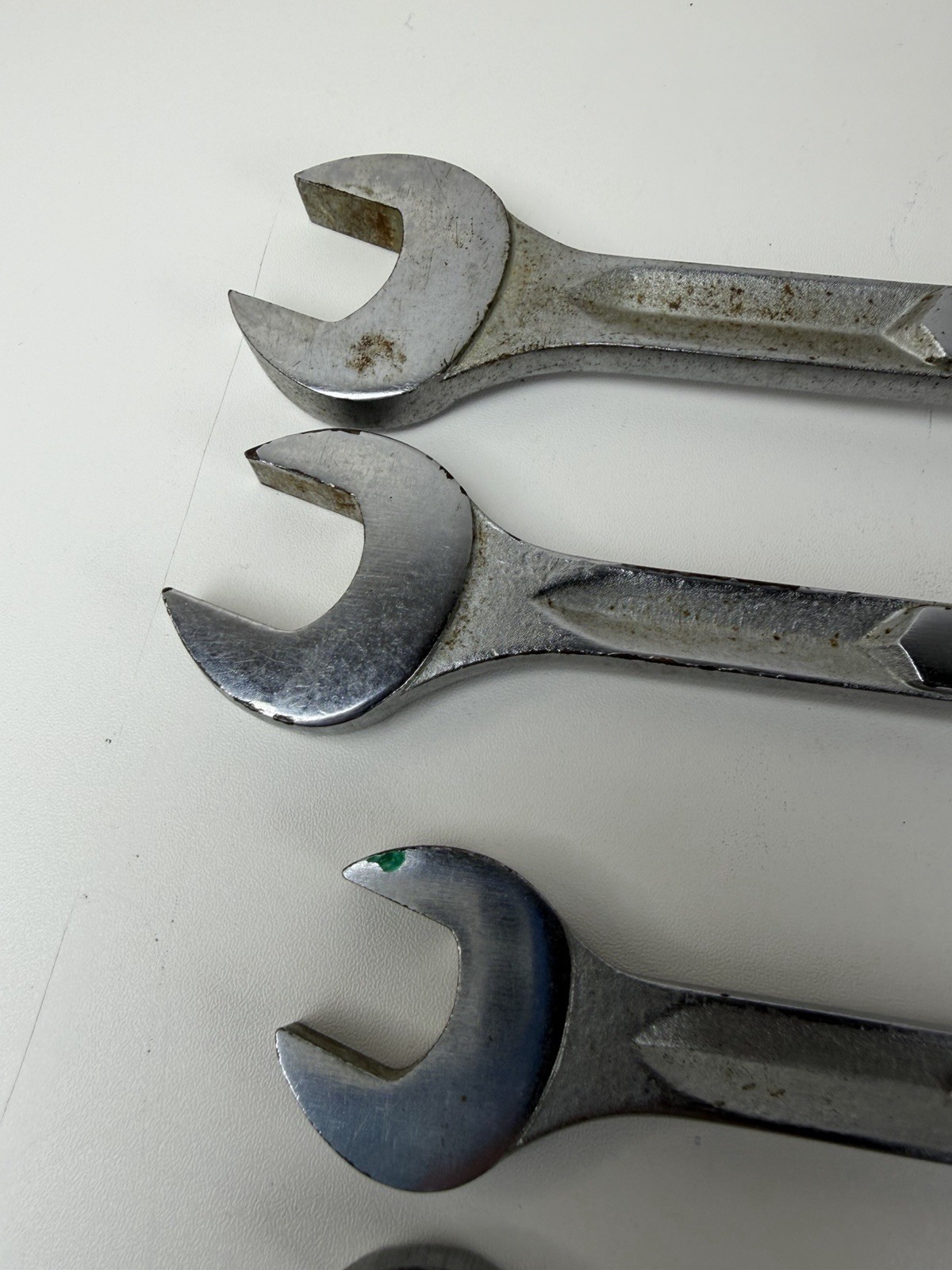 Vintage Dayton USA Metric Combination Wrench Set 12-Point 8pc Hand Tool Lot
