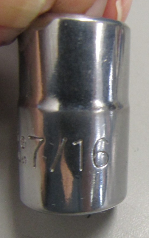 PROTO Professional 3/8, 7/16, 1/2, 9/16, 5/8, 3/4″ SOCKET 3/8″ dr 5224H 5212H