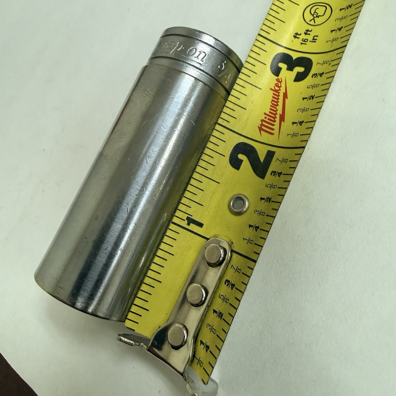 Snap On SF241 3/4” Socket Deep 3/8” Drive 12-Point Made in USA SF-241