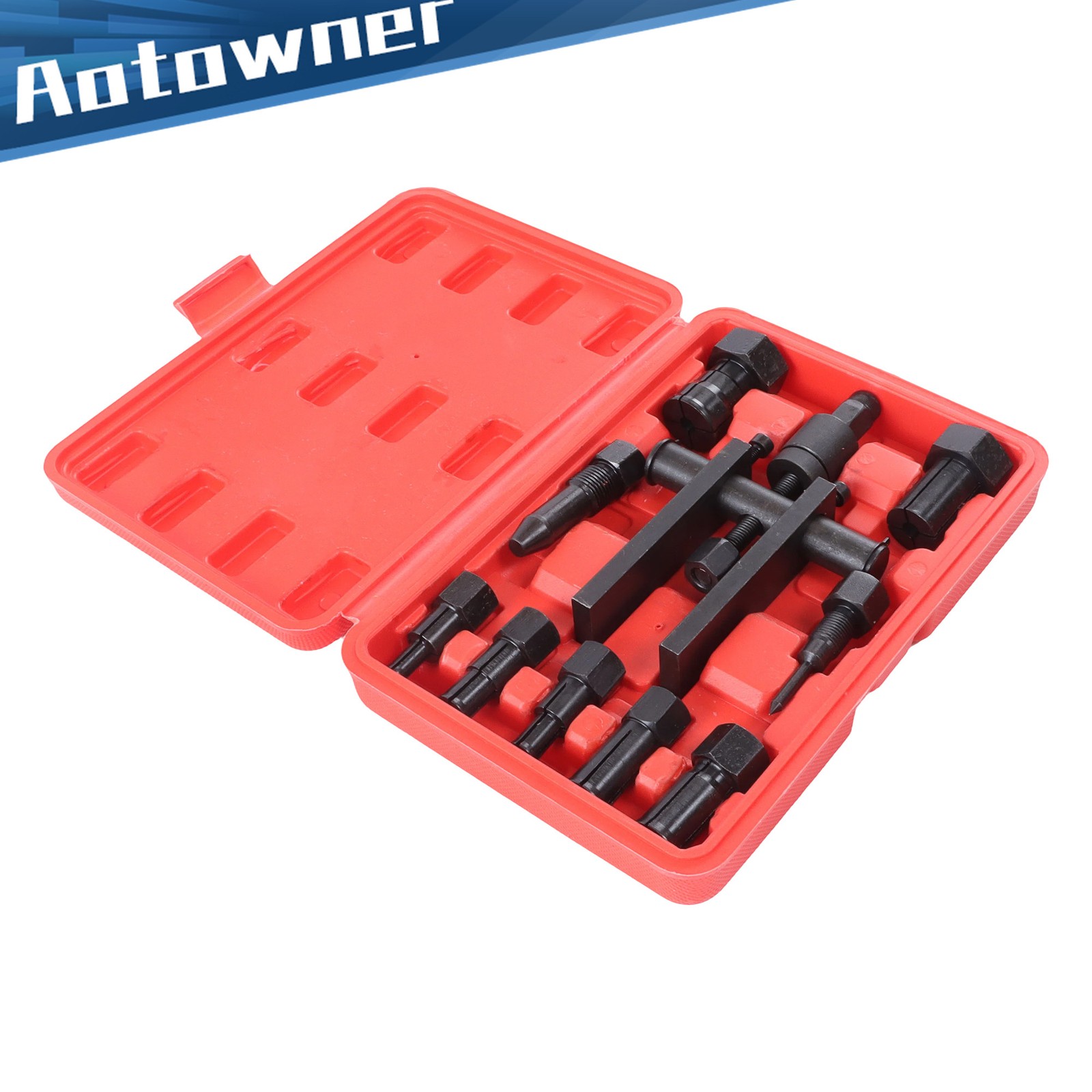 10pcs Motorcycle Wheel Bearing Puller Set, 8-25mm Blind Hole Tool Bearing Repair