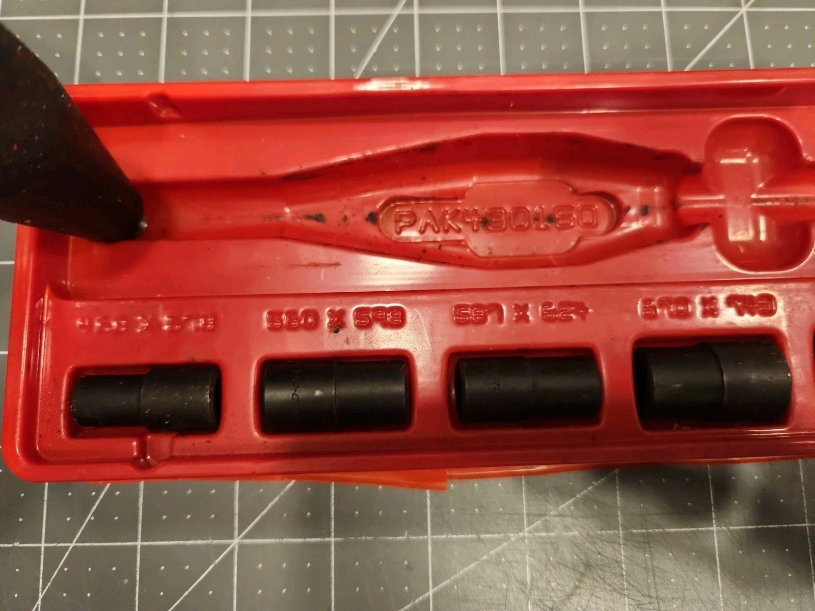 Snap-On Clutch Aligner 7 pc. Mechanics Tool Set A145 In Tray