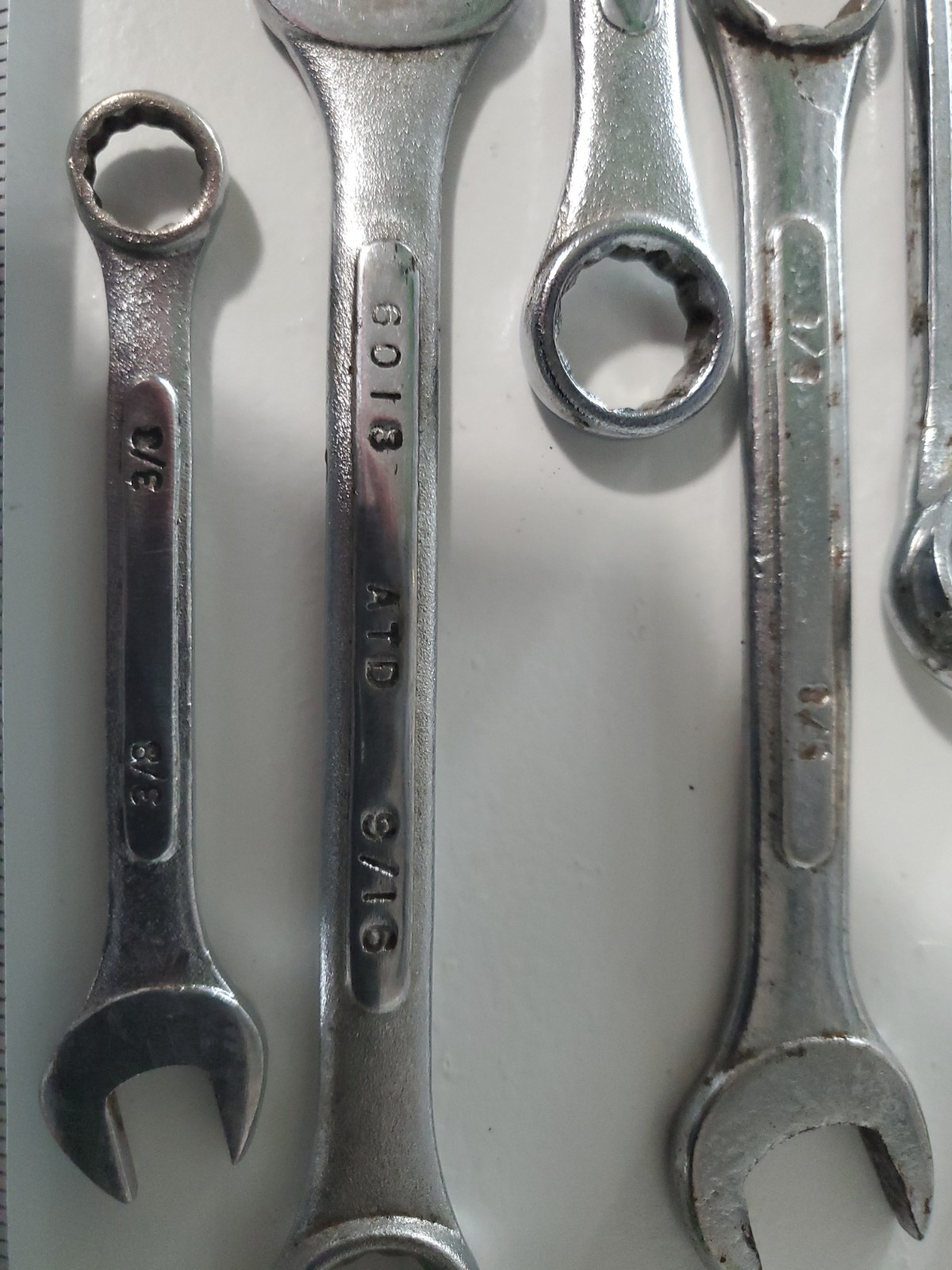 Lot Of 10 Wrenches Gedore Challenger Proto Sears ATD Various Sizes Hand Tool