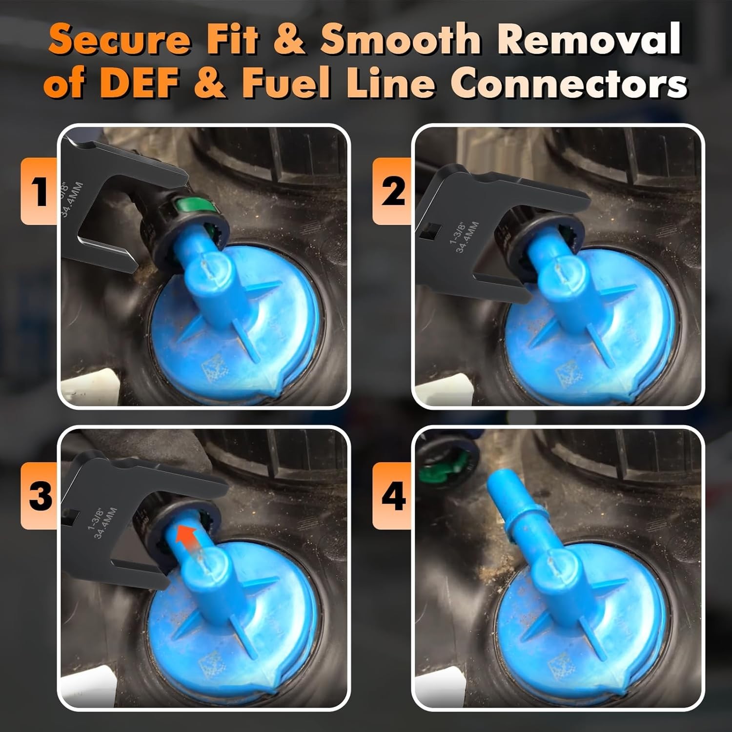 DEF Fuel Line Disconnect Tool Set, Breather Fuel Coolant Disconnect