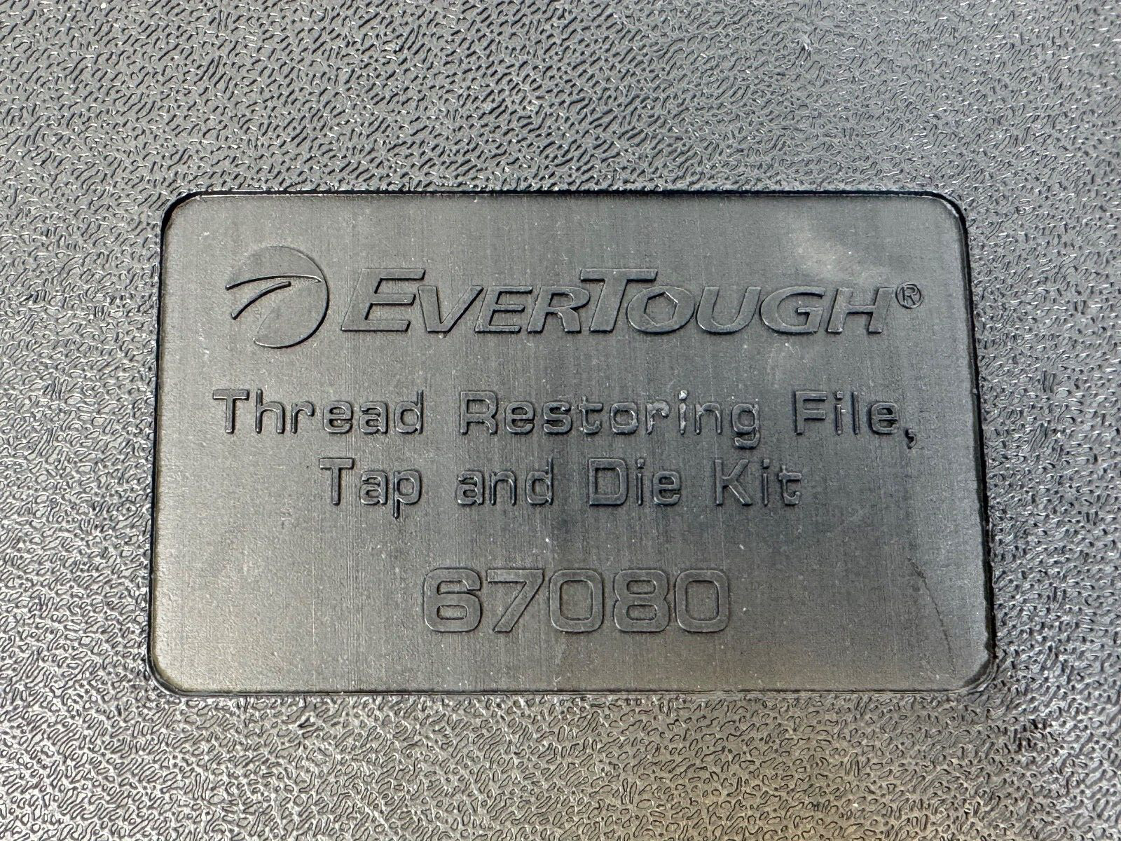 EverTough 67080 Thread Restoring File, Tap, and Die Kit / For Restoring Threads