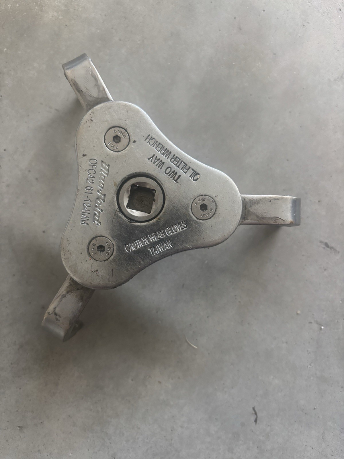 Bluepoint Oil Filter Wrench 3/8 Inch Drive