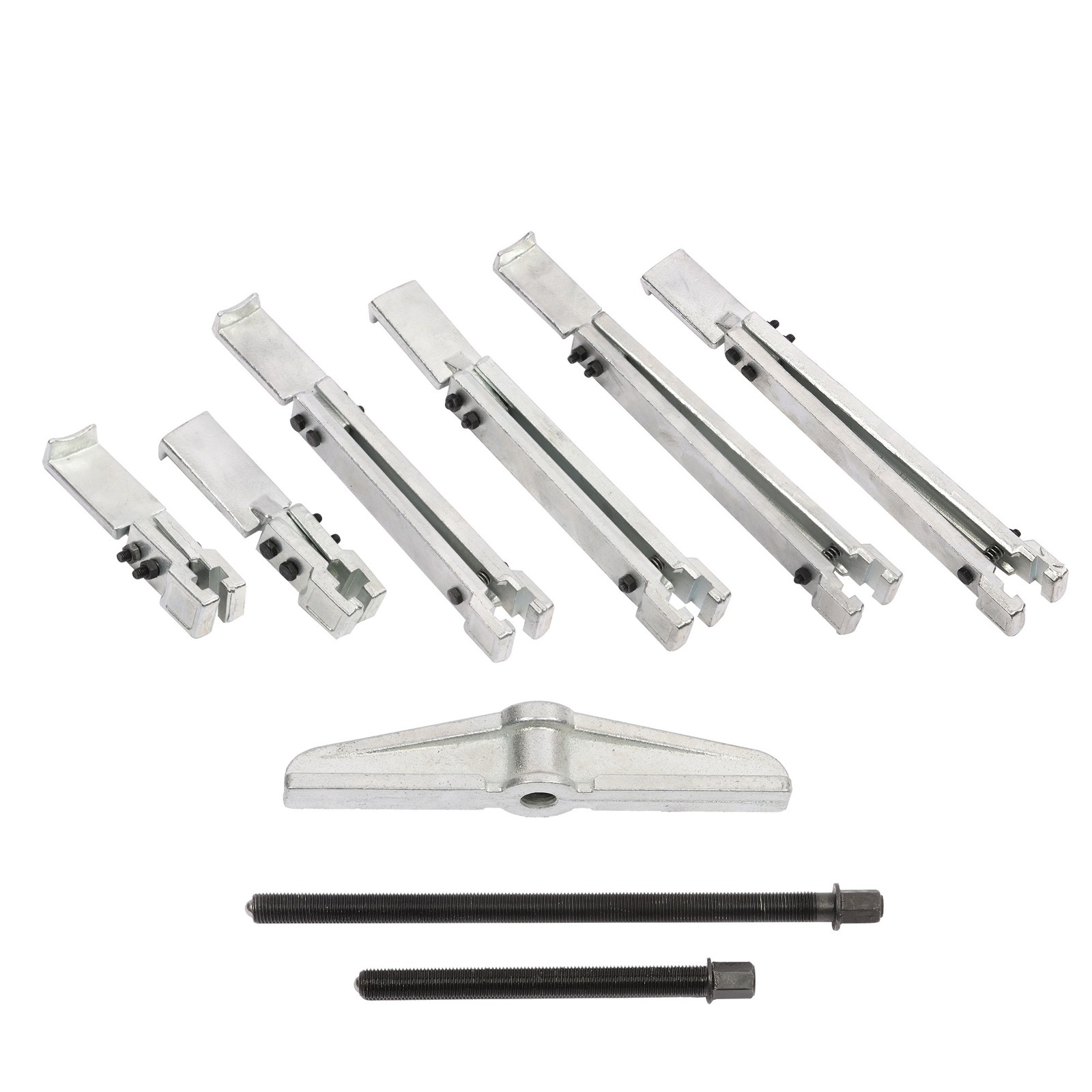 3 in 1 Gear Puller Set Heavy Duty 2 Jaw Bearing Flywheel Puller Kit 9-Piece
