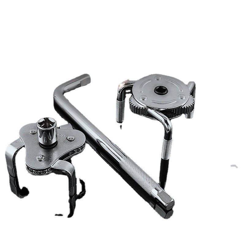 Chrome Vanadium Steel Round three Claw Machine Oil Filter Wrench Tool Car Auto