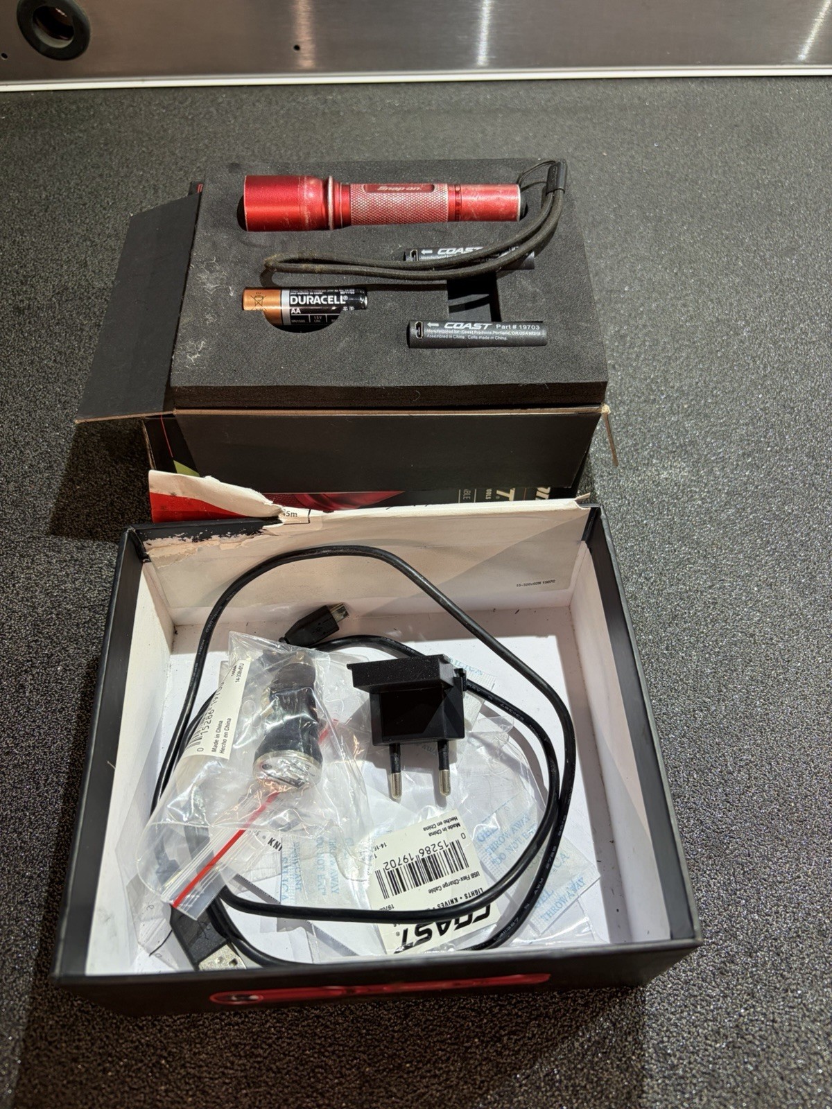 Snap-On Dual Power Coast Rechargeable Torch