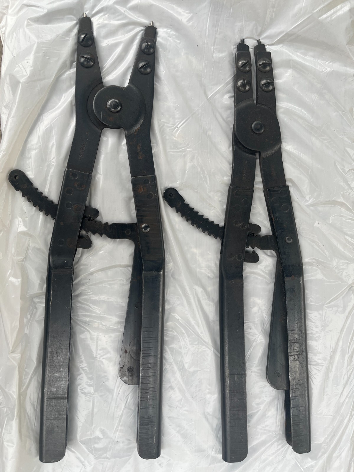 Blue Point PR7USA PR8USA Large Snap Ring Retaining Ring Pliers USA Pair