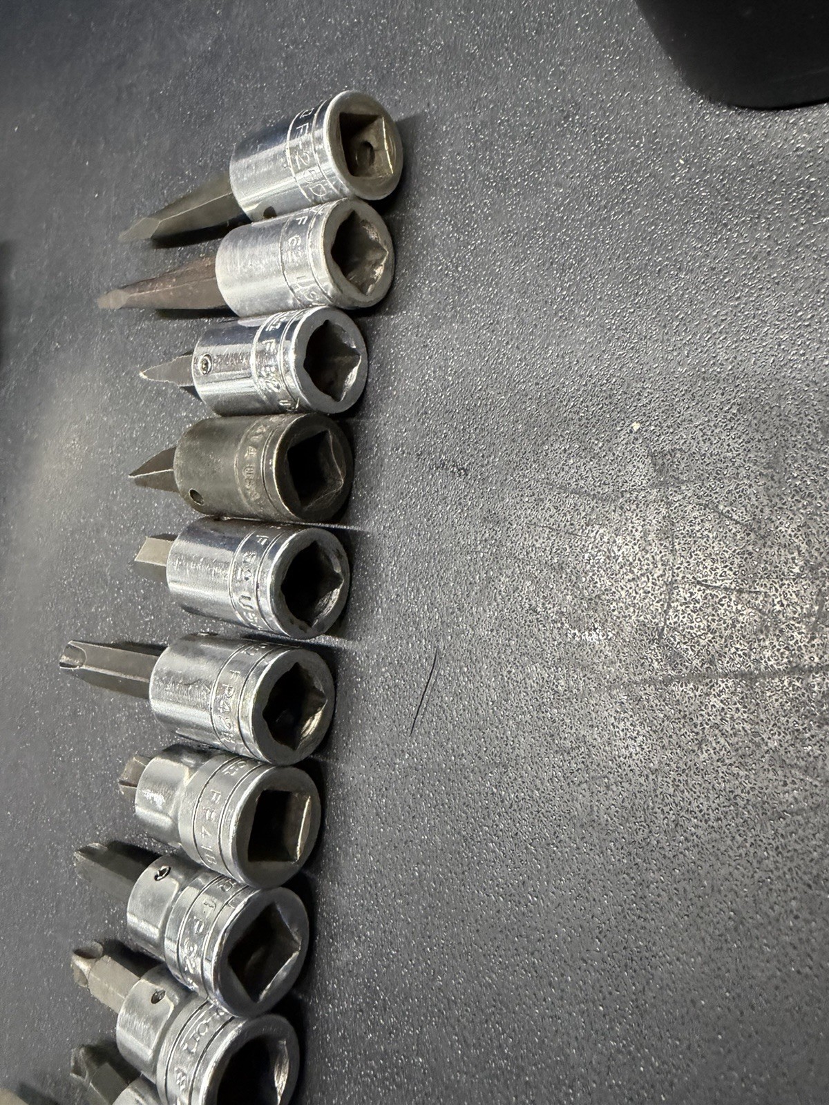 Snap-On PIT120 3/8” Drive striking Impact driver With 12 Sockets