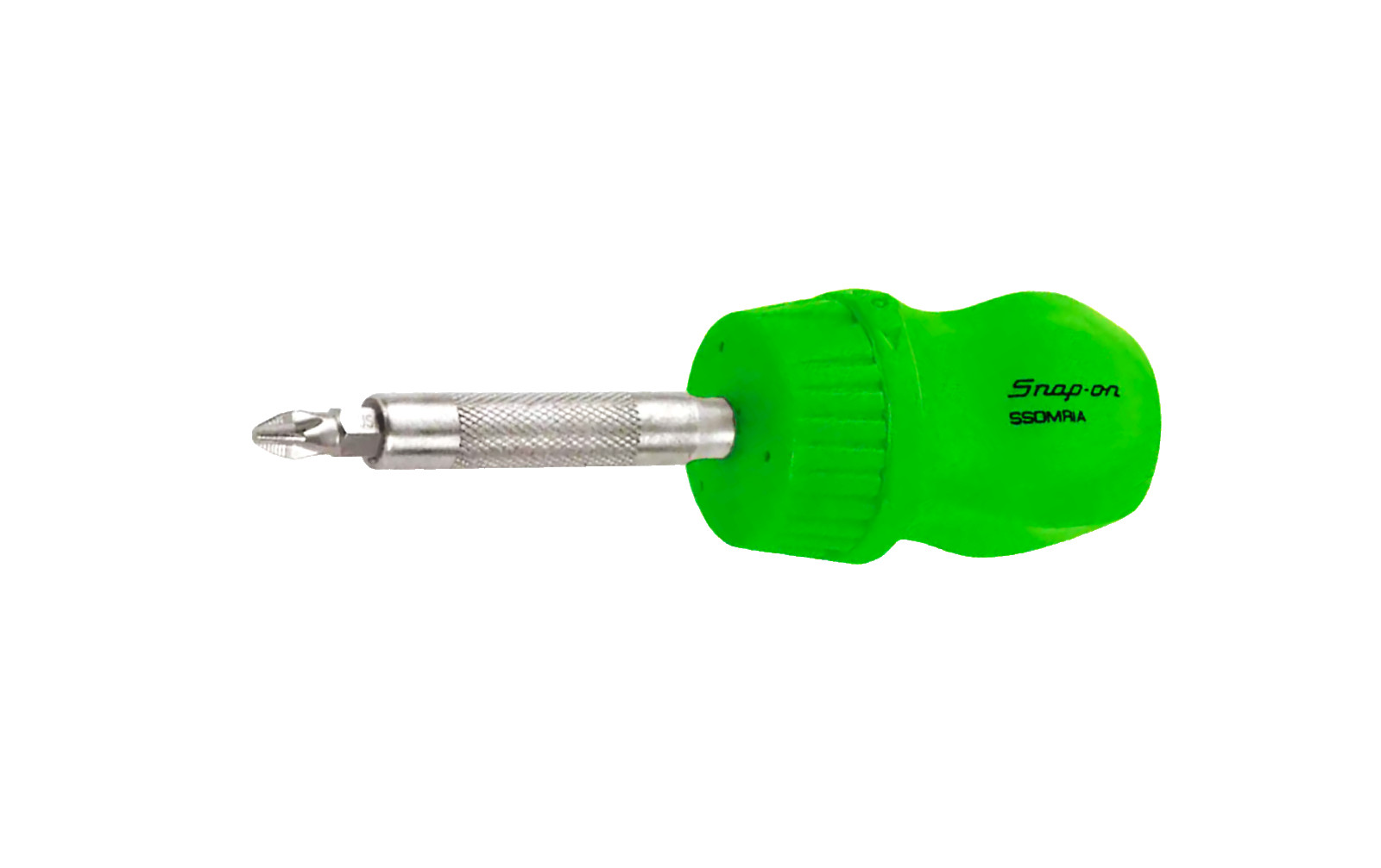 NEW* Snap-on Stubby Ratcheting Screwdriver SSDMR1AG *GREEN HARD HANDLE* RARE!