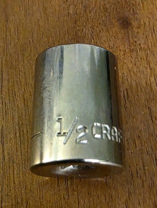 Craftsman 1/2″ Socket 6 Point 1/4″ Drive S-AF 43499