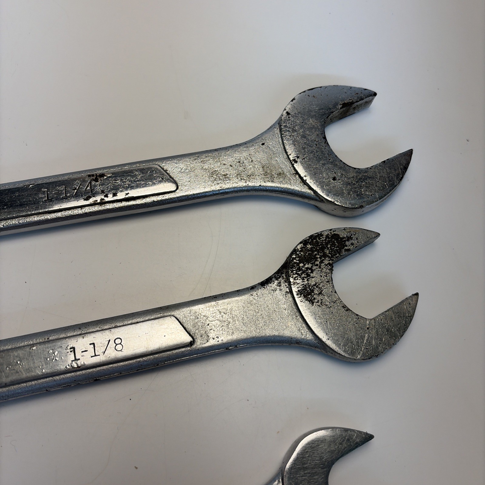 Vintage Husky USA Combination Wrench Set CC32 CC36 CC40 1″ – 1-1/4″