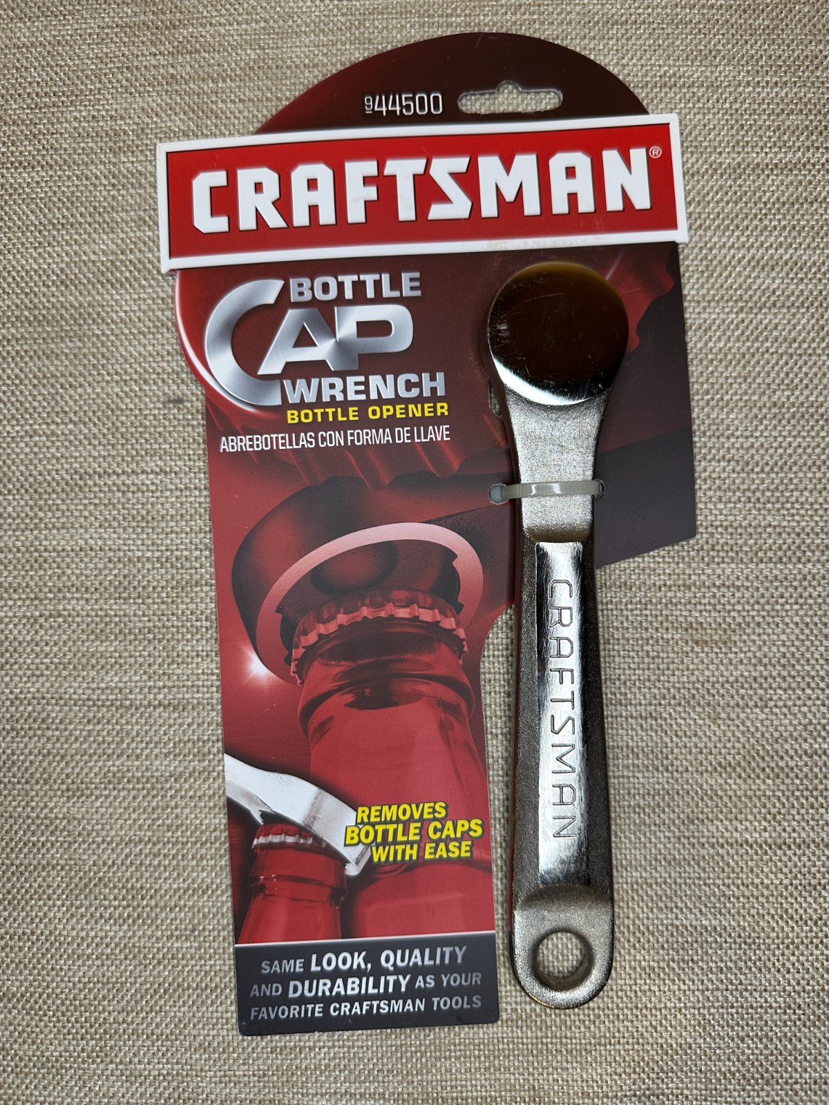 Craftsman 944500 Bottle Cap Wrench Bottle Opener New With Card