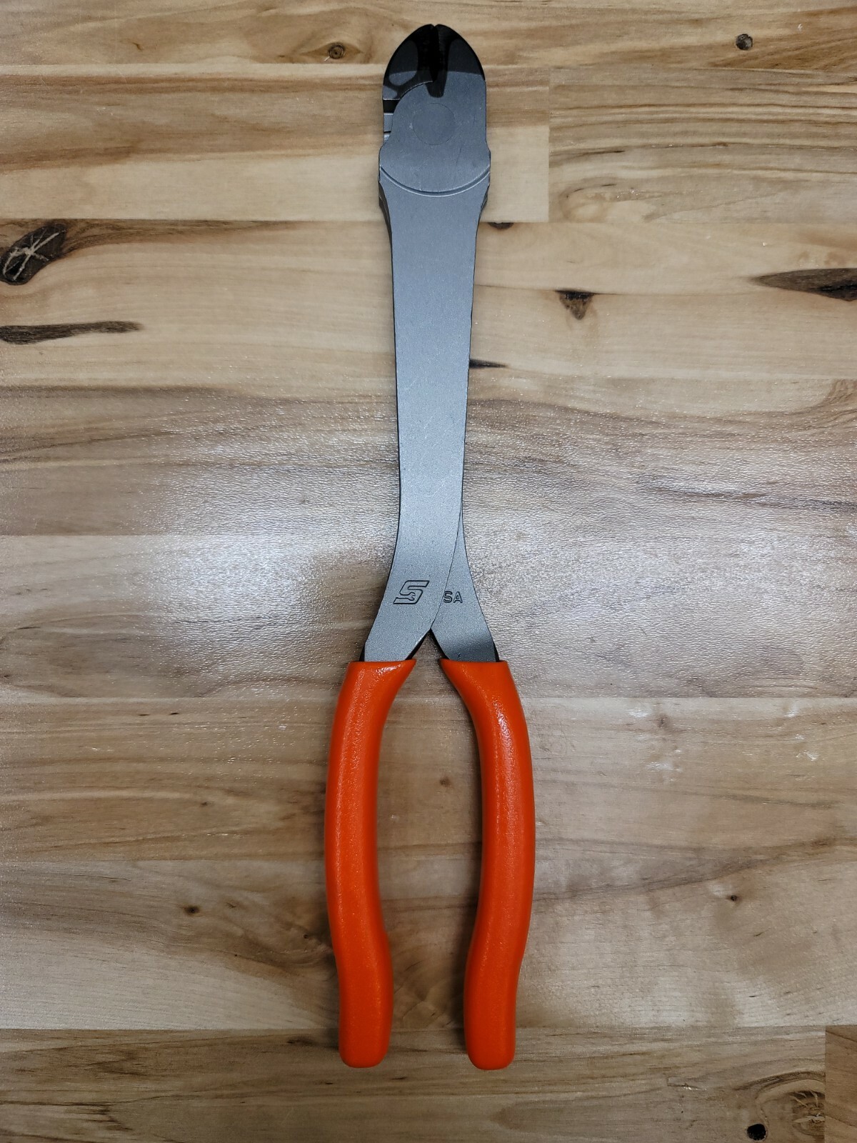 *NEW* Snap On 312CF ORANGE – 11″ Heavy Duty Diagonal Cutters – FREE SHIP
