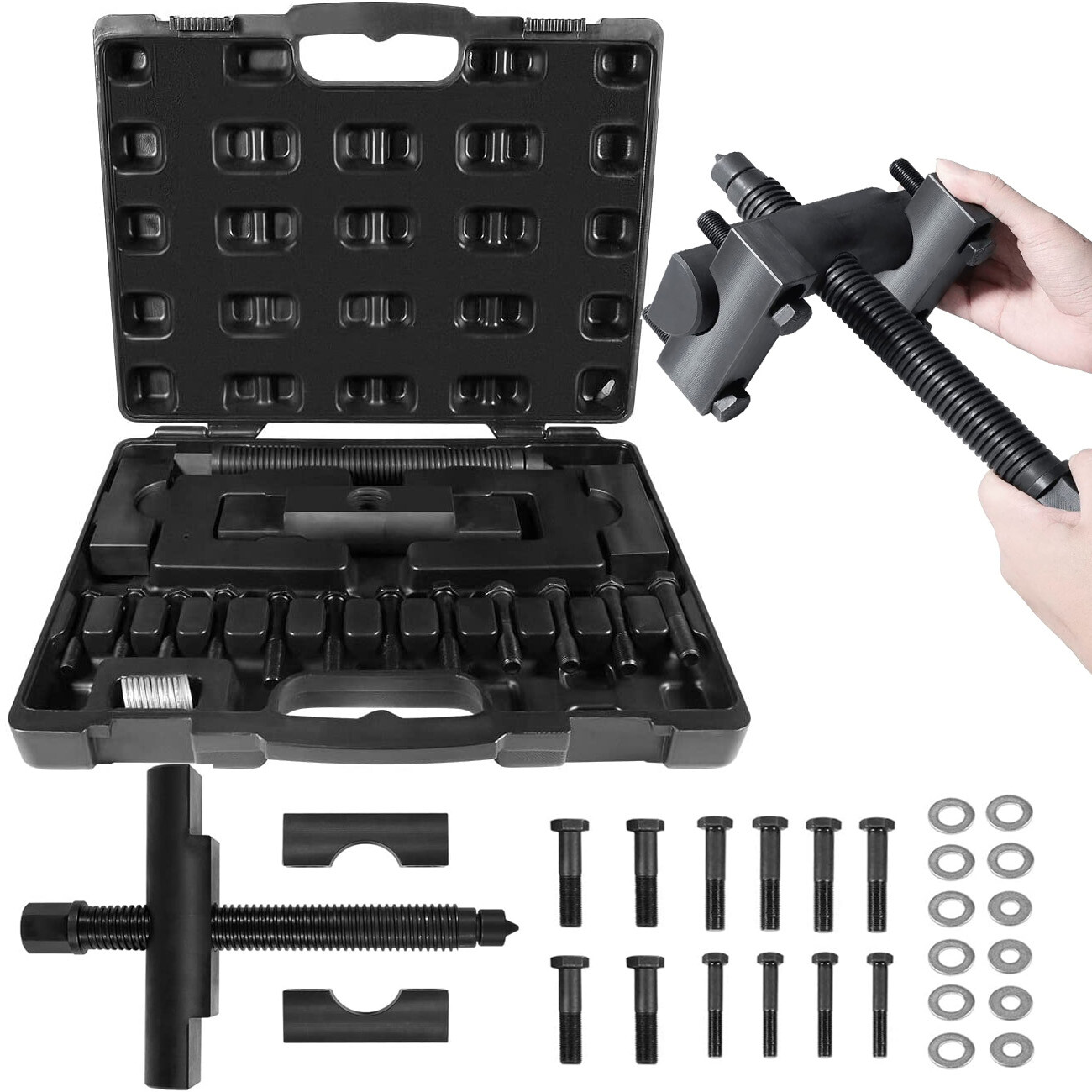 Heavy-Duty Yoke Puller Semi Truck Yoke Remover Tool Kit 60050 For Meritor Volvo
