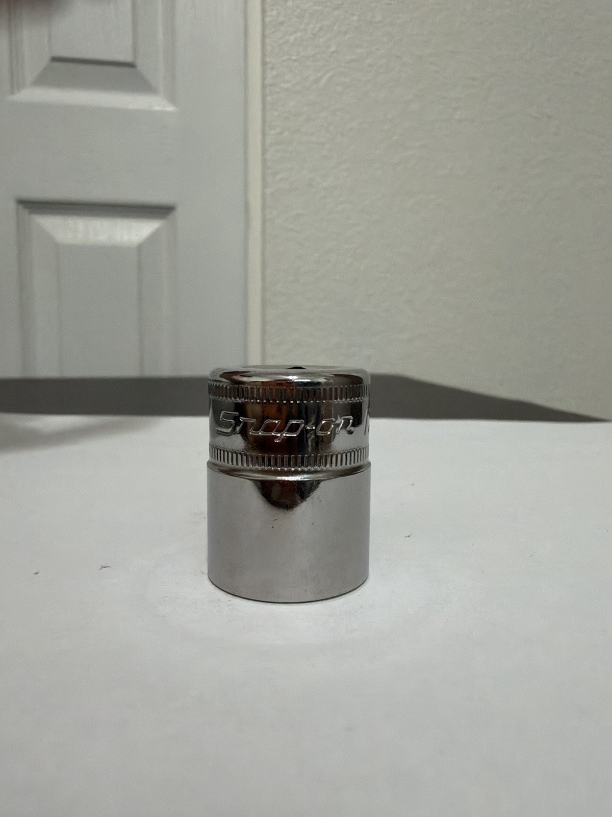 SNAP-ON FM17 3/8 Drive 12 Point Chrome Shallow 17mm Metric Socket