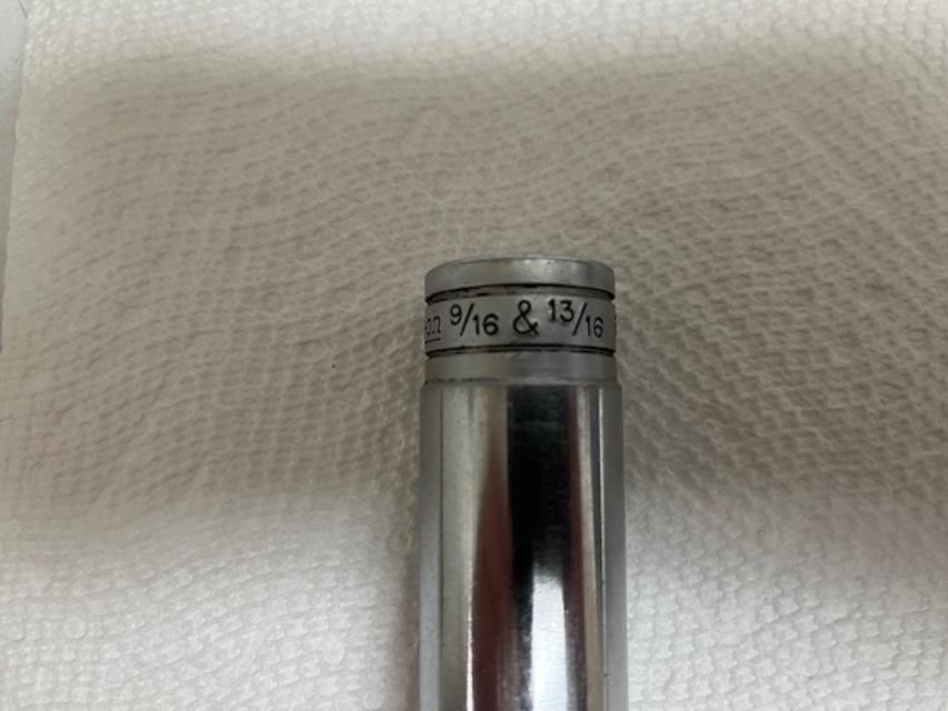 Vintage Snap-on ( Underline ) S6205 Cummins Rockers ? 9/16” & 13/16” Spec Socket