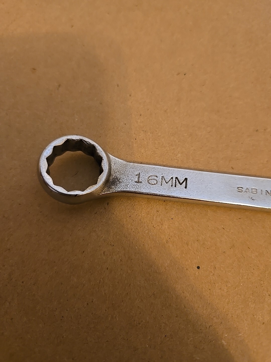 Mac Tools Sabina 16MM 12PT Chrome Combination Wrench M16CW