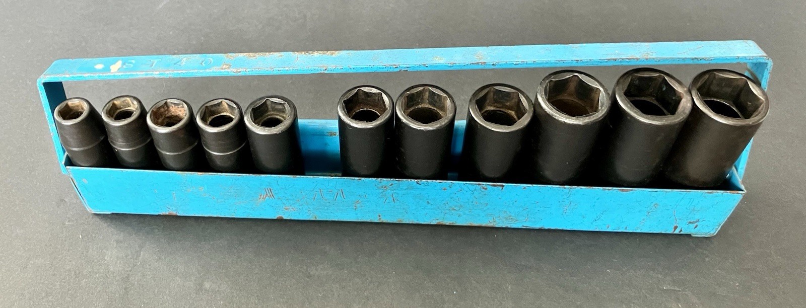 Vintage Cornwell 3/8” Drive Metric Deep Impact Sockets 8-19mm (Missing#10,13mm)