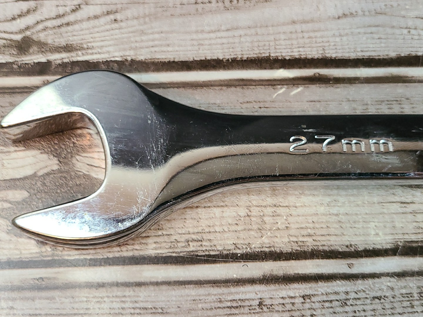 SK Tools 27mm x 30mm Double Open Ended Wrench 86527 – Made In USA