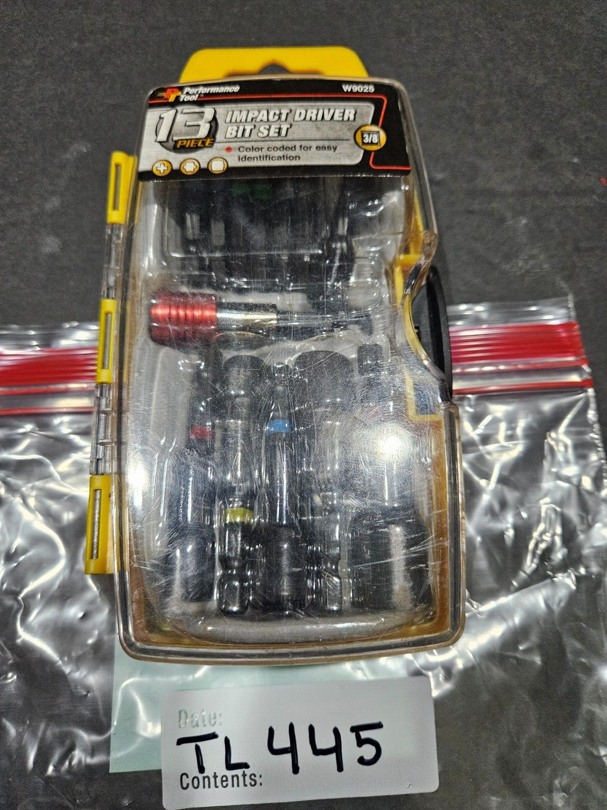 PERFORMANCE TOOL 13PC IMPACT DRIVER BIT SET #W9025 3/8″ DRIVE (TL445)