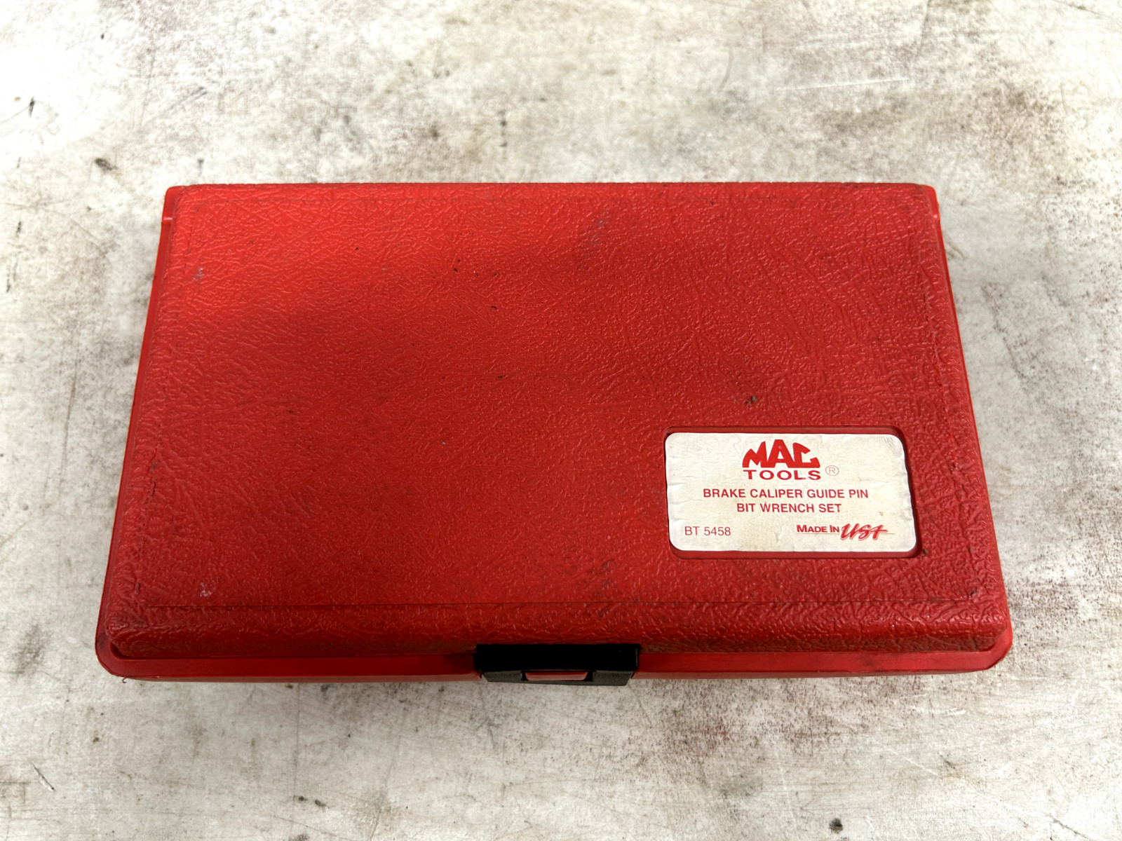 MAC TOOLS BRAKE CALIPER Guide Pin BIT WRENCH SET BT5458 USA