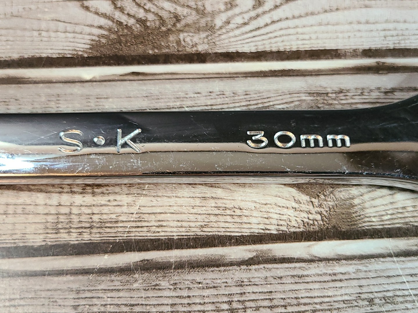 SK Tools 27mm x 30mm Double Open Ended Wrench 86527 – Made In USA