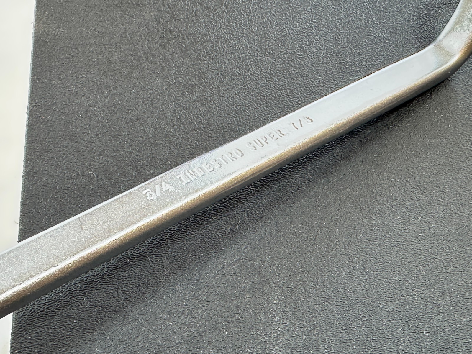 🇺🇸Indestro Tools USA 733A SAE 3/4” x 7/8” Offset Box End Wrench, NEW Old Stock