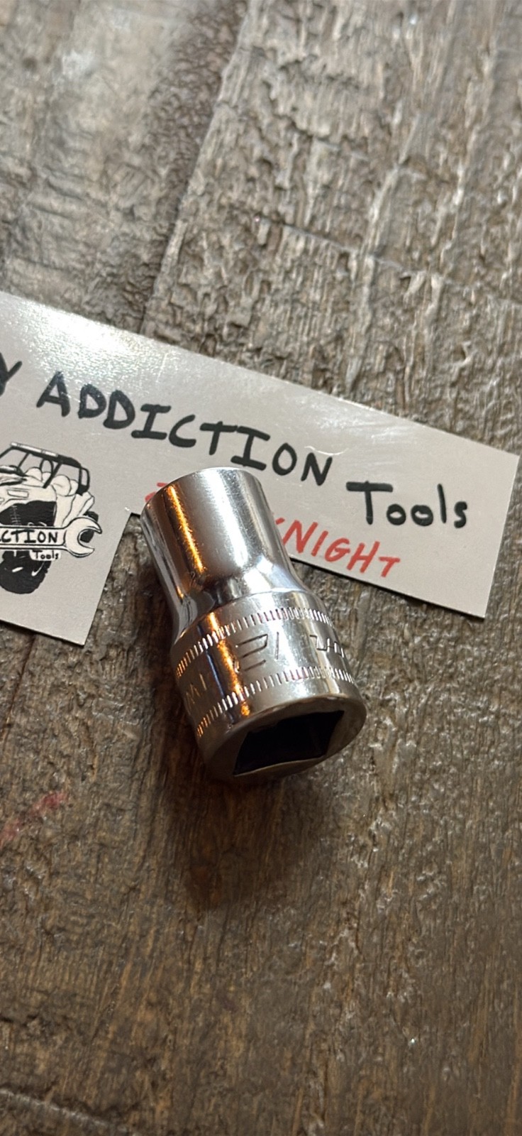 Snap on TWM12 1/2” drive 12mm socket great shape no markings